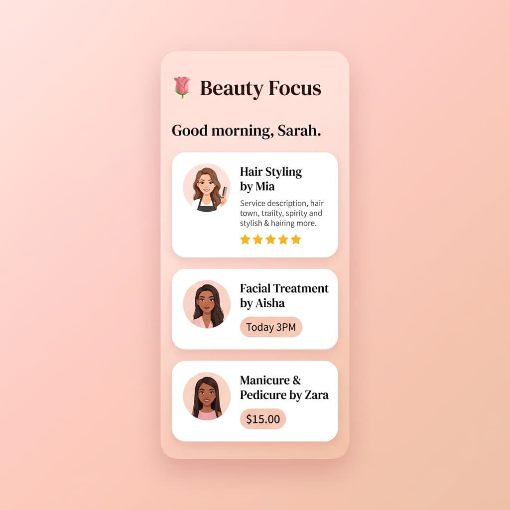 beauty-focus screenshot