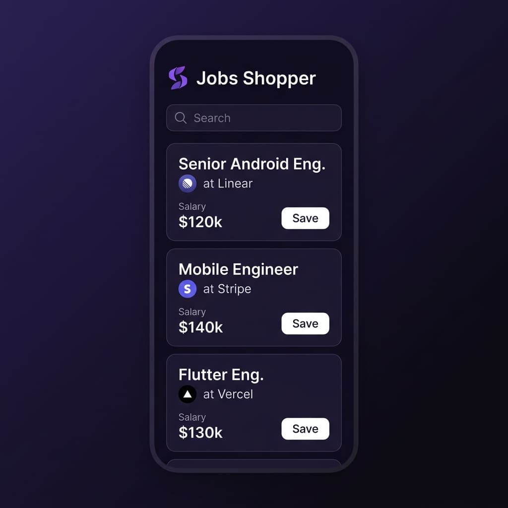 jobs-shopper screenshot